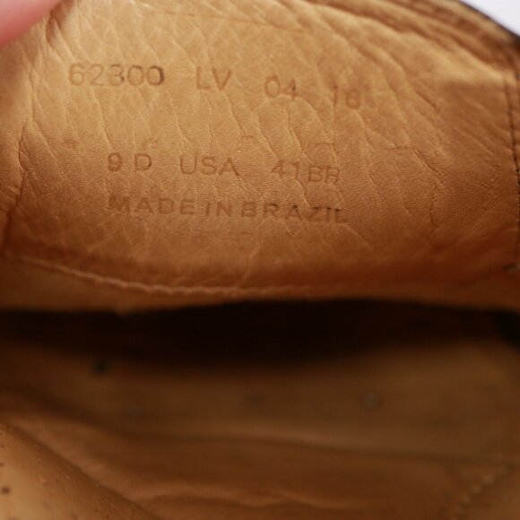 Sandro Moscoloni Mens Jacob Venetian Loafer Size 9 D Tan Leather Slip On Shoe - Picture 11 of 12